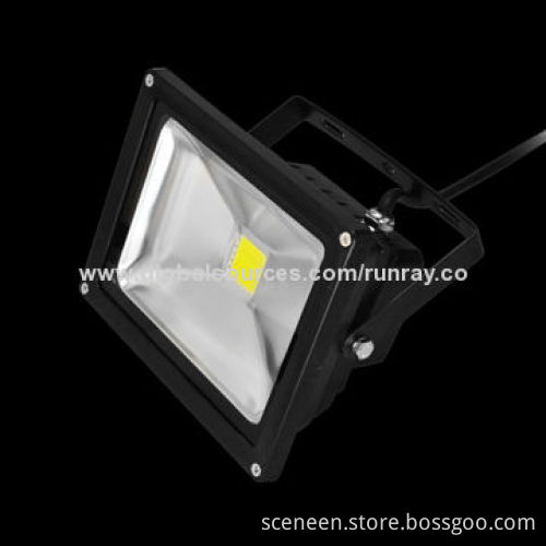 LED Floodlight, 20W with >0.95 High PF Driver, 85-265V AC Input Voltage, CE Mark